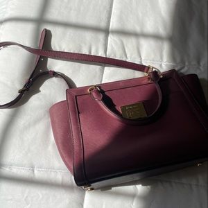 Burgundy Michael kors bag
